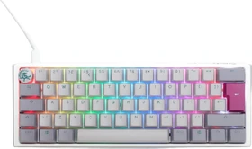 Ducky One 3 Mini, Mist Grey, PBT, LEDs RGB, MX RGB ERGO CLEAR, USB, UK