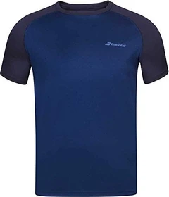 Babolat Play Crew Neck Tennis Funktionsshirt kurzarm dunkelblau (Herren)