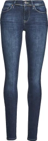 ONLY Skinny Mid Shape Jeans dark blue denim (Damen)