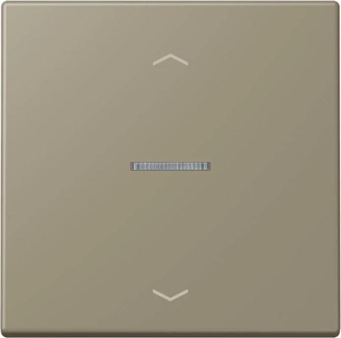 Jung HOME Taster 1-fach, ombre naturelle moyenne