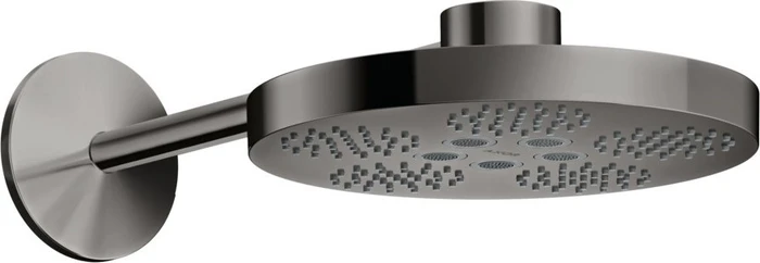 Hansgrohe Axor One Kopfbrause 280 2jet mit Brausearm polished black chrome