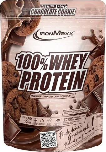 IronMaxx 100% Whey Protein Chocolate Cookie 500g
