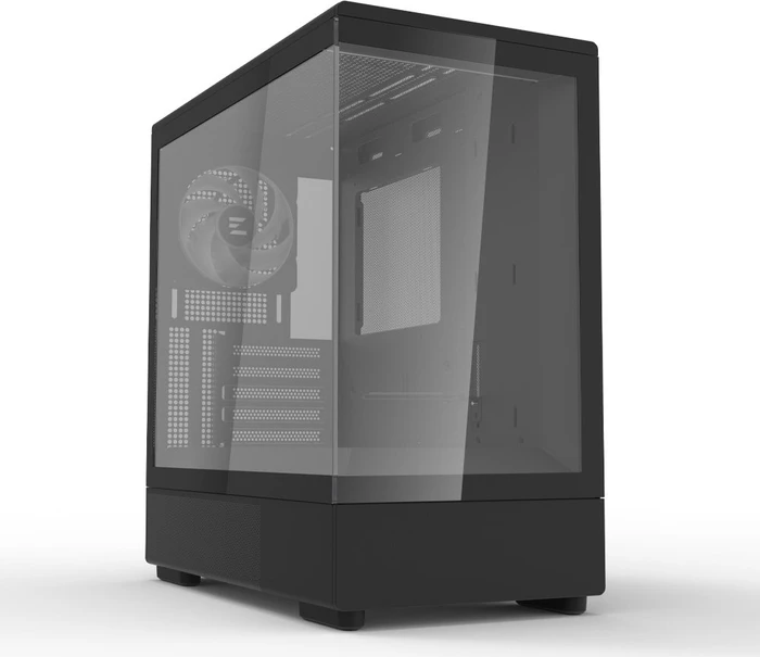 Zalman P10 Black, Glasfenster