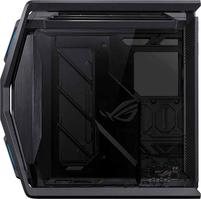 ASUS ROG Hyperion GR701 BTF Edition, Glasfenster