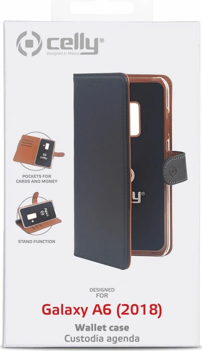 Celly Wally für Samsung Galaxy A6 (2018) schwarz