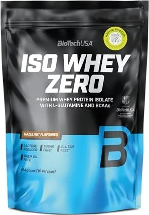 BioTech USA Iso Whey Zero Haselnuss 454g
