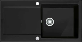 Franke Maris MRK 611-100 Einbau Becken rechts mit Ablauffernbedienung onyx