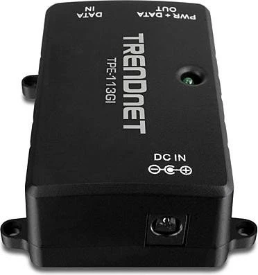 TRENDnet Wallmount Gigabit PoE-Injektor, 2x RJ-45, 15.4W PoE