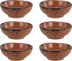 CreaTable Nature Collection Sojaschale terra, 6 Stück