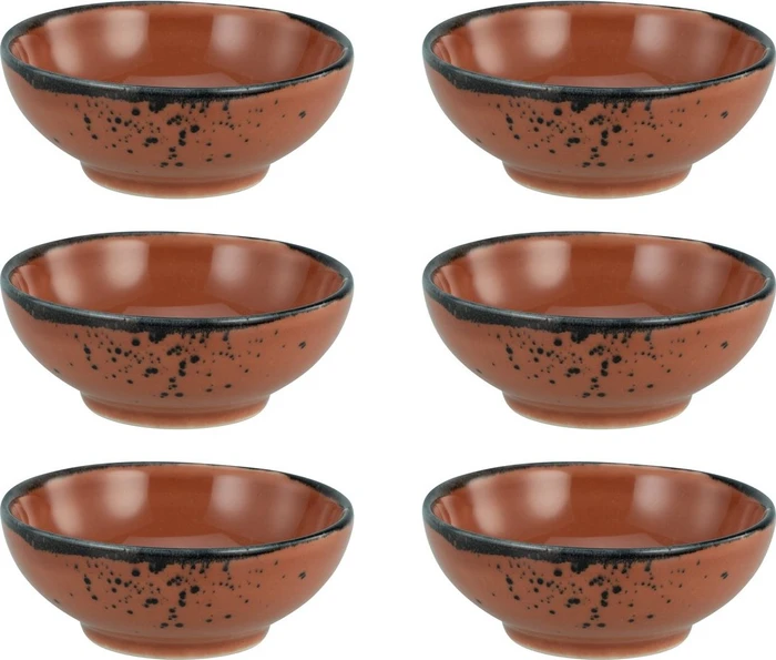 CreaTable Nature Collection Sojaschale terra, 6 Stück