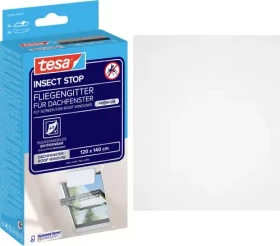 tesa Insect Stop Comfort Dachfenster-Fliegengitter 120x140cm weiß