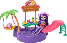 Mattel Enchantimals - Sunshine Beach Affen Swimmingpool Spielset