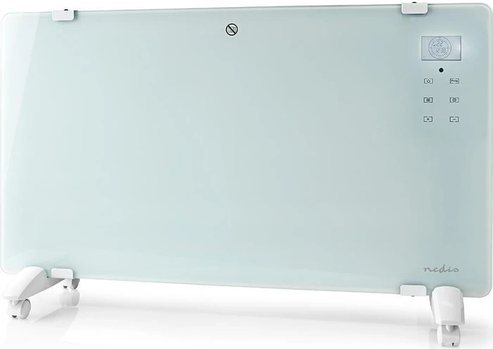 Nedis HTPL20FWT Glas Standkonvektor