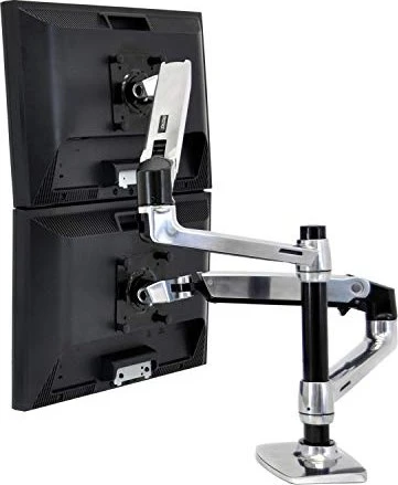 Ergotron LX Dual Stacking Arm für Tischmontage