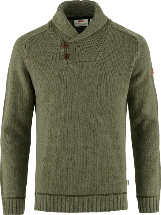 Fjällräven Lada Strickpullover laurel green (Herren)