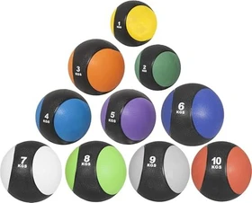 Gorilla Sports Gummi 3kg Medizinball