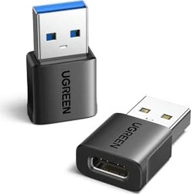 Ugreen USB-Adapter, USB-C 3.1 [Buchse] auf USB-A 3.1 [Stecker], 2er-Pack (45275)