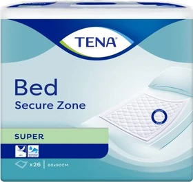 Tena Bed Secure Zone Super Bettschutzeinlage, 60x90cm, 26 Stück