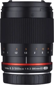 Samyang 300mm 6.3 DSLR ED UMC CS Reflex für Four-Thirds schwarz