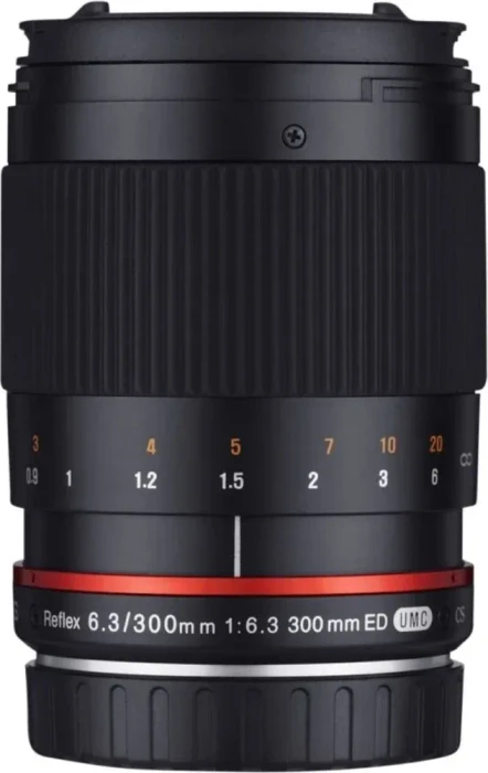 Samyang 300mm 6.3 DSLR ED UMC CS Reflex für Four-Thirds schwarz