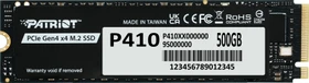 Patriot P410 500GB, M.2 2280 / M-Key / PCIe 4.0 x4