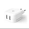 Nedis 24W Dual Port-USB-Netzladegerät weiß Vorschaubild