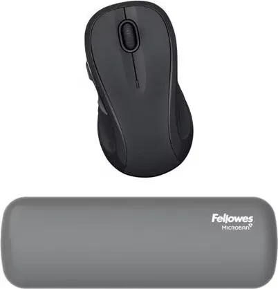 Fellowes Breyta Palm Wrist Rest, Handballenauflage (Maus), grau