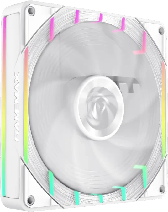 GameMax Tornado T14 ARGB-RW, weiß, 140mm