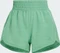 adidas Pacer Training 3-Streifen Woven High-Rise Trainingshose kurz preloved green (Damen) Vorschaubild