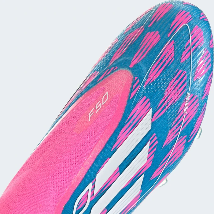 adidas F50 Elite Laceless FG solar blue/cloud white/solar pink
