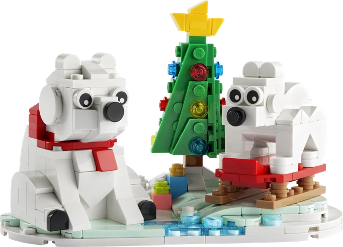 LEGO Eisbären im Winter