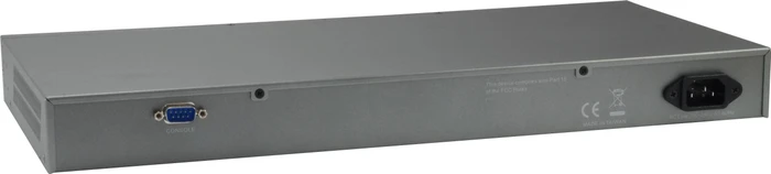 LevelOne GTP Kilby Rackmount Gigabit Managed Switch, 24x RJ-45, 4x SFP+, 185W PoE+