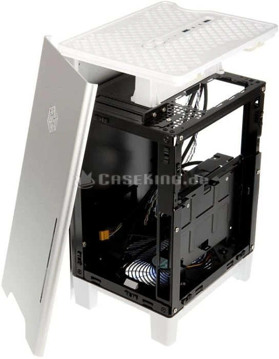 SilverStone Fortress FT03-Mini silber, Mini-ITX