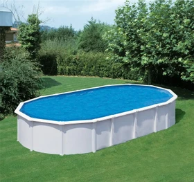 OV Stahlwandpool oval 610x370x130cm
