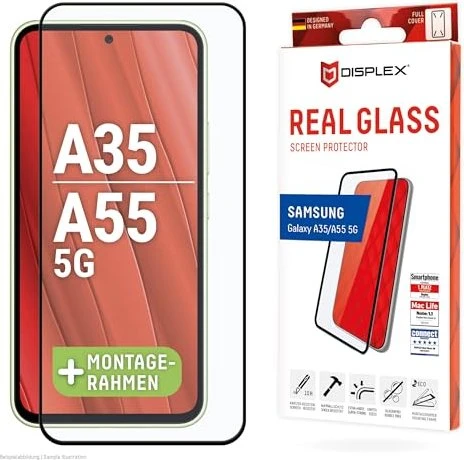 Displex Real Glass Full Cover für Samsung Galaxy A35 5G/A55 5G