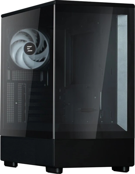 Zalman P10 Black, Glasfenster