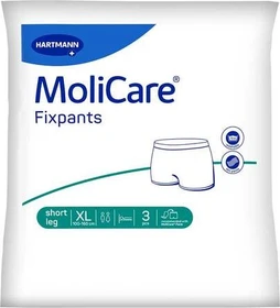Hartmann MoliCare Premium Fixpants short leg Fixierhose Größe XL, 3 Stück