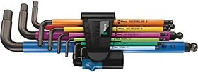 Wera 950 SPKL/9 SM HF Multicolour Innensechskant Winkelschlüsselsatz, 9-tlg.
