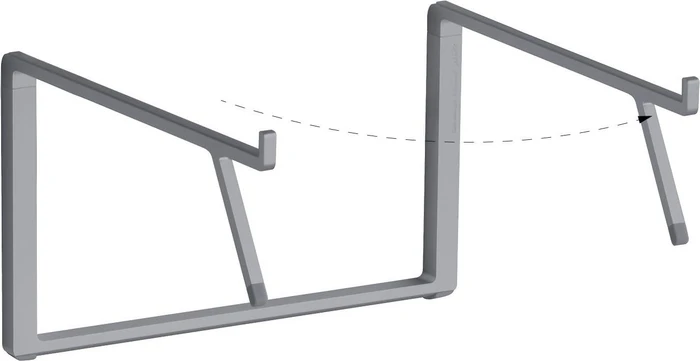 Rain Design mBar pro+, faltbarer Notebook-Stand, Space Gray