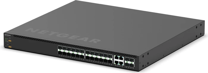 Netgear AVoIP M4350 Rackmount 2.5G Managed Switch, 24x SFP, 4x RJ-45/SFP+