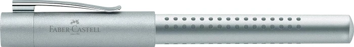 Faber-Castell Füller Grip 2011 silber, rechte Hand/linke Hand, mittel (140900) – Bild 3 von 5