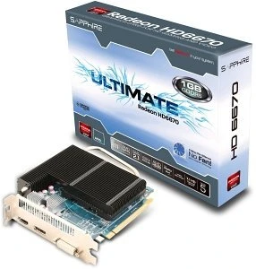 Sapphire Ultimate Radeon HD 6670, 1GB GDDR5, DVI, HDMI, DP, lite retail