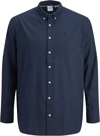 Jack & Jones Slim Fit Hemd langarm navy blazer (Herren)