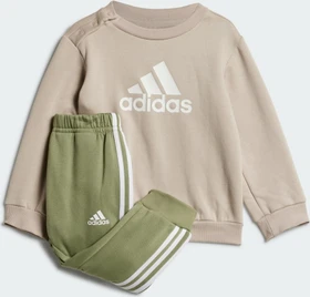 adidas Badge of Sport Trainingsanzug wonder beige/white (Junior)