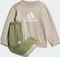 adidas Badge of Sport Trainingsanzug wonder beige/white (Junior) Vorschaubild