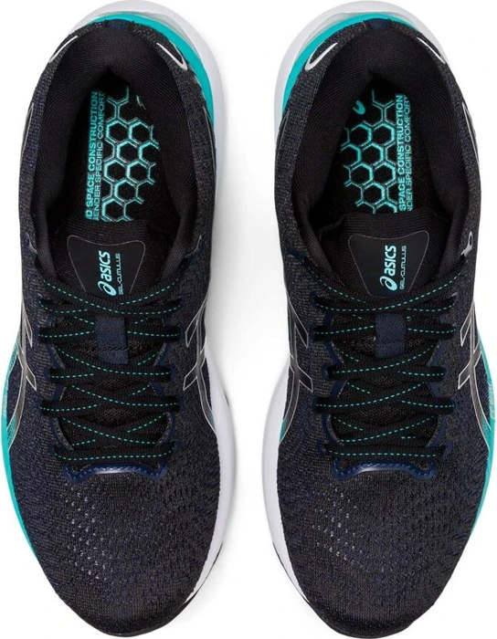 Asics Gel-Cumulus 24 black/pure silver (Damen)