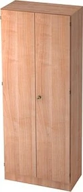 Hammerbacher Schrank 5OH V6100, Streifengriff, nussbaum, Schrankwand