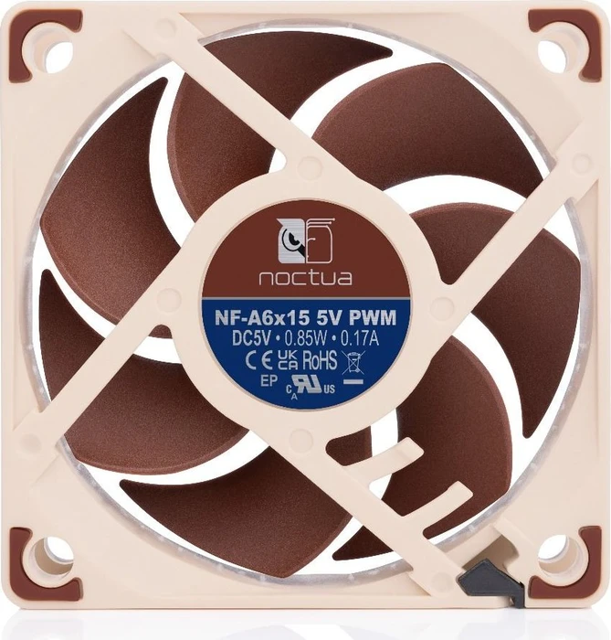 Noctua NF-A6x15 5V PWM, 60mm