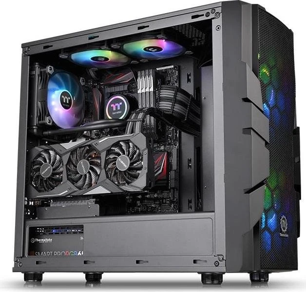 Thermaltake Commander C33 ARGB, Glasfenster