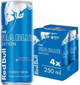 Red Bull The Sea Blue Edition 4x 250ml